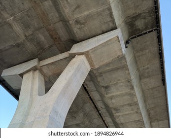 
Under Highway Bridge Concrete Structure