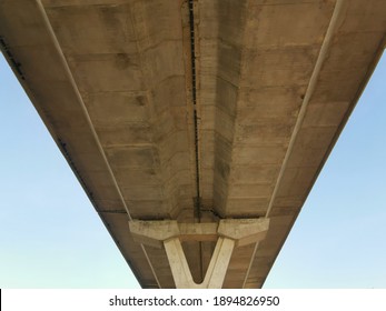 
Under Highway Bridge Concrete Structure