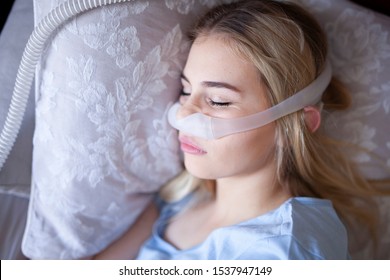 Under Nose Cpap Machine, Sleep Apnea 