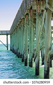 under the pier