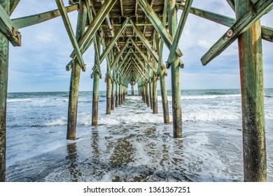 Under the pier of the Atlantic