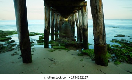 Under the Pier Bridge of Point Lonsdale. Melvourne, Australia