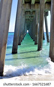 Under Pier At Pensacola Beach Florida 