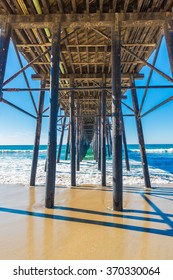 Under The Trestle Bridge With Wave