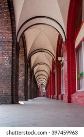 Undercuts In Nikiszowiec District - Historic Coal Miners Settlement In Katowice, Poland