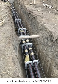 Underground Cable Duct Bank Installation