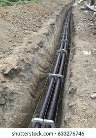 Underground Cable Duct Bank Installation