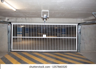 Underground Car Park Garage Parking Entry Door Gate