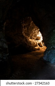 Underground Cave Interior