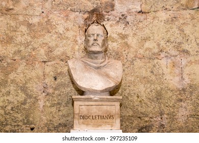 Underground of Diocletian palace, Split, Croatia.