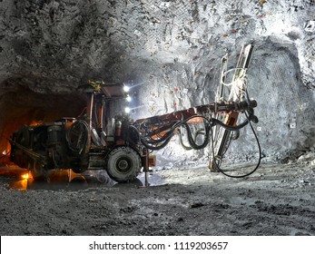 Underground Mine Jumbo Drill Rig