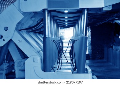 The Underground Mining Equipment 