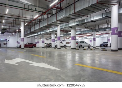 the underground parking