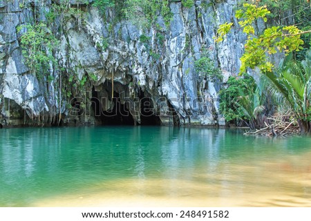 The Underground River of Puerto Princesa, Palawan, Philippines