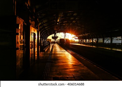 Underground at sunset - Powered by Shutterstock