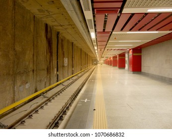 underground train station