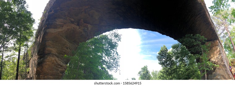 Underneath The Natural Bridge Kentucky,