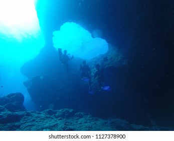 undersea view japan miyako - Shutterstock ID 1127378900