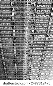 Underside of the Brooklyn Bridge