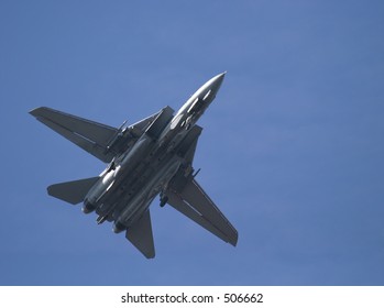 Underside Of F-14 Tomcat