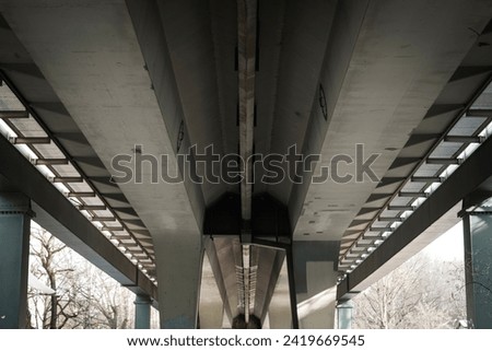 Similar – Gebäudebrücke in Berlin