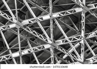 Underside structural view of highway overpass - Powered by Shutterstock