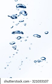 Underwater Bubbles Flowing To The Top