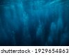under water ocean blue