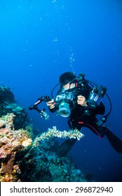 underwater photography photographer diver scuba diving bunaken indonesia reef ocean