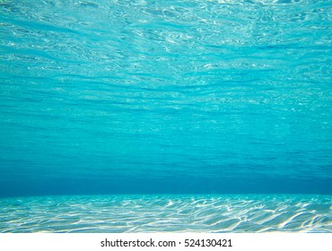 Underwater Shoot Infinite Sandy Sea Stock Photo (Edit Now) 524130421