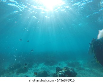 Underwater shot in Crystal Cove,Boracay,Malay,Aklan - Shutterstock ID 1436878916
