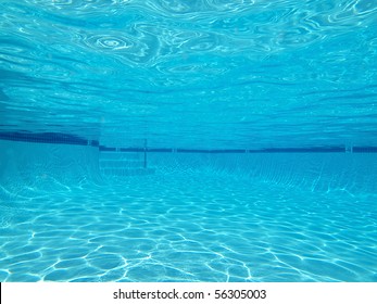 Underwater shot in a large, clean, friendly pool. - Powered by Shutterstock