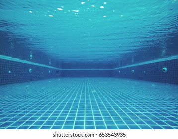 Underwater In Swimming Pool