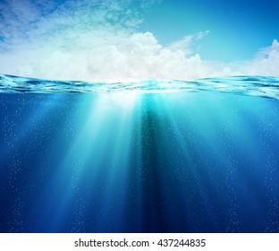 36,700 Underwater View Sea Surface Images, Stock Photos & Vectors ...