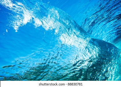 Underwater Wave, Abstract Water Texture