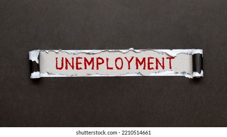 Unemployment Insurance. Text Label In The Document Form. Compensation Payments Provided To Employees Who Have Lost Their Jobs.