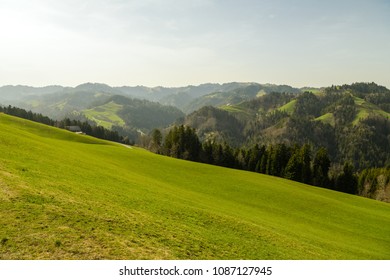 Unesco Biosphere Reserve Entlebuch Central Switzerland Stock Photo ...