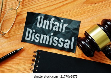 Unfair Dismissal Is Shown Using A Text