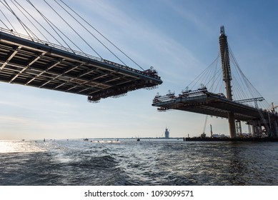 Unfinished Bridge In Petersburg