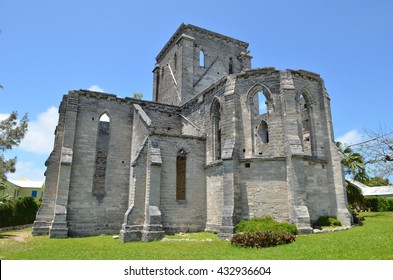 The Unfinished Church In Saint George, Bermuda.