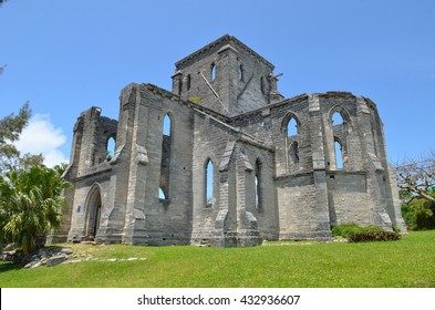 The Unfinished Church In Saint George, Bermuda.