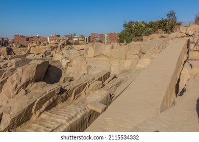 Unfinished Obelisk In Aswan, Egypt