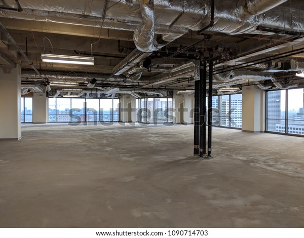 Unfinished Spacious Clean High Rise Office Stock Image Download Now