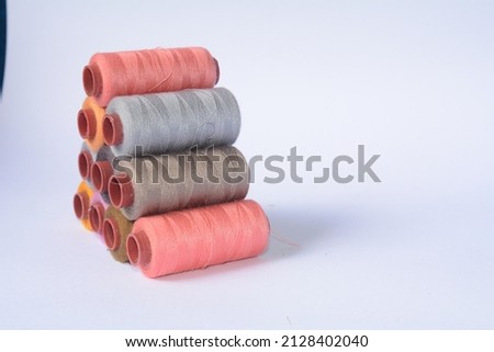 unfocus of thread. needlework, sewing, sewing, fabric, weaving, pattern, creativity, canvas, thread reel, spool of thread, sewing thread