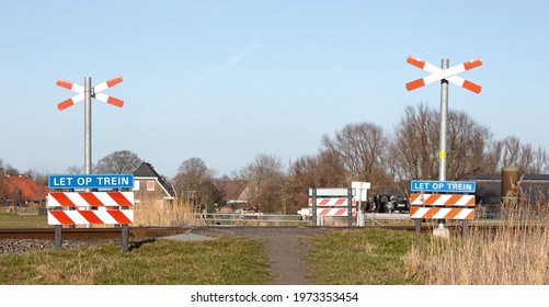 Unguarded Railway Crossing Images Stock Photos Vectors Shutterstock