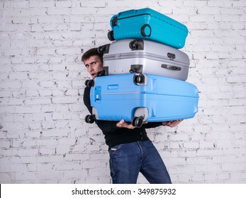 heavy luggage