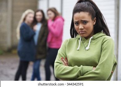 716 Teenage girl being bullied Images, Stock Photos & Vectors ...