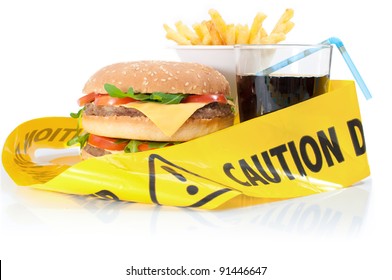 Unhealthy Food Caution