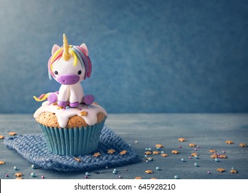 Unicorn Cupcakes For A Party