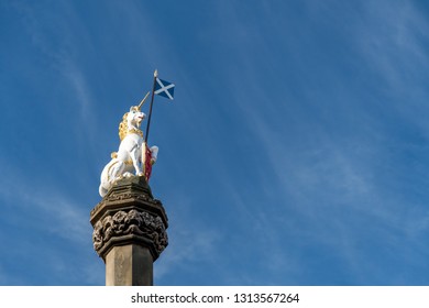 Unicorn On Mercat Cross, Edinburgh